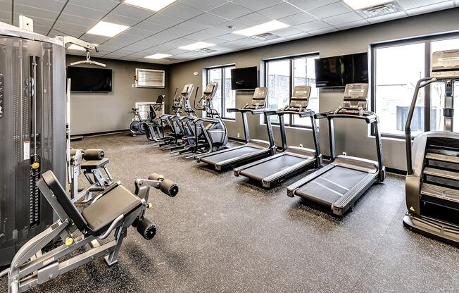 Fitness Center at The Parker in Papillion, NE