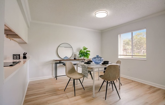 Renovated Dining Room at Captiva Club Apartments at 4401 Club Captiva Drive in Tampa, FL 33615