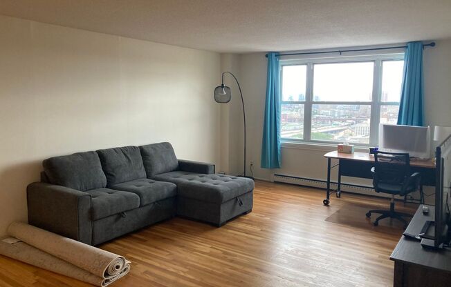 One-Bedroom Mt. Vernon Condo in St. Paul At Chase High Rise