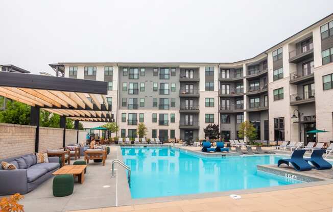 the residences at city center apartments swimming pool