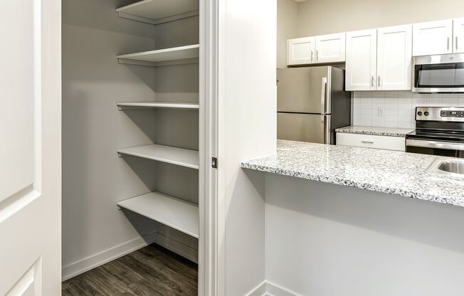 Pantry at Sandstone Villas Townhomes in Omaha, NE