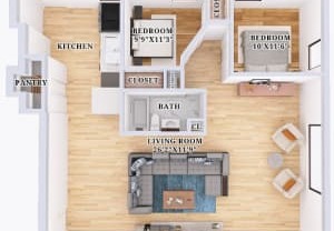 Partner-provided photo for $969 unit