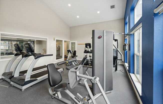 fitness center at Russellville Commons