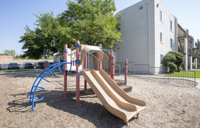 Playground at Comanche Wells Apartments in Albuquerque NM October 2020