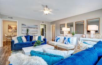 Large Living Room at Latitude 2976, Houston Texas