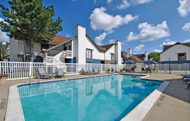 The Alcove Troy Outdoor Pool Area
