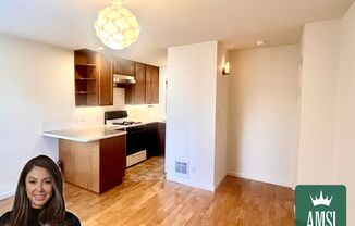 Great Mission Location!! Fresh 1 bedroom/1 bath with utilities included!