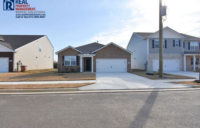 BRAND NEW 3 bedroom in Antioch! Attached garage!