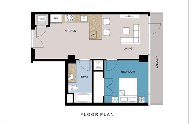 1 bed, 1 bath, 657 sqft, $2,650, Unit Unit 525