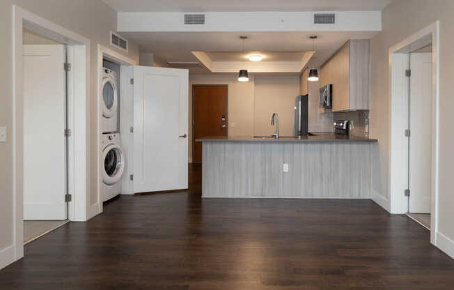 Living Room with Hard Surface Flooring