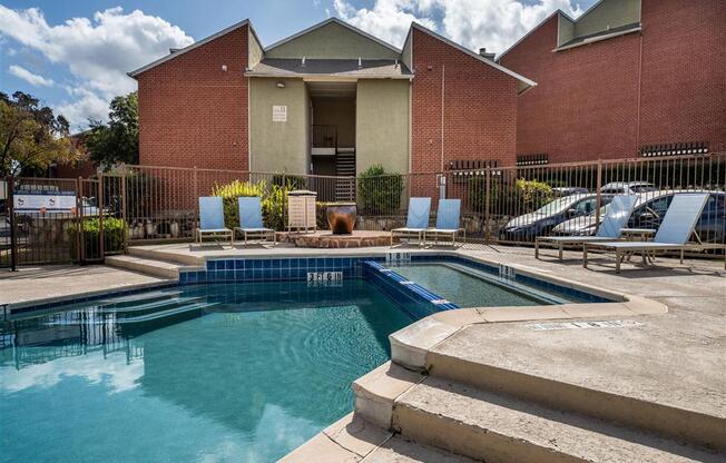 Resort Inspired Pool at Wildwood Apartments, CLEAR Property Management, Austin