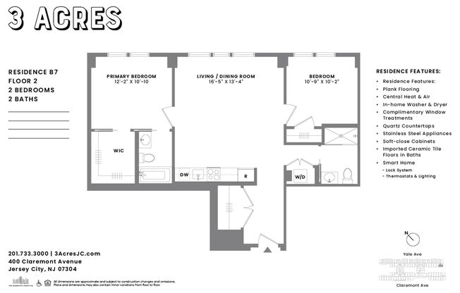 2 beds, 2 baths, 960 sqft, $3,495, Unit 2059