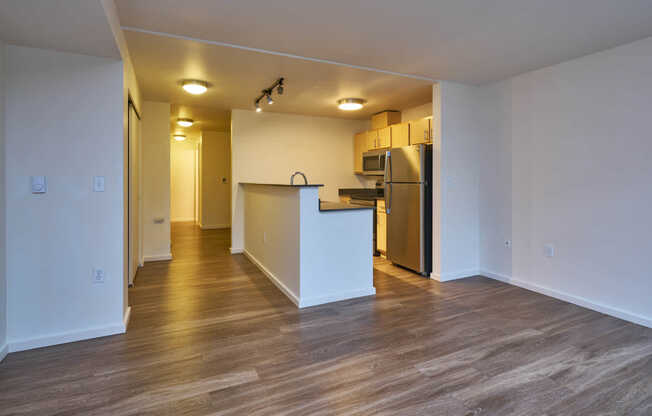 Kitchen with Stainless Steel Appliances