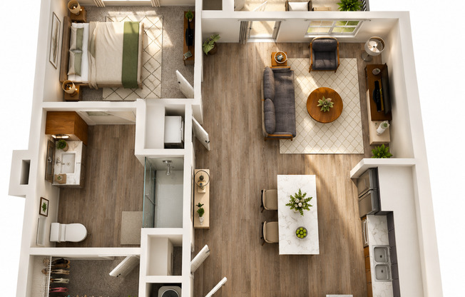 1 bed, 1 bath, 673 sqft, $1,255, Unit Building A-3106