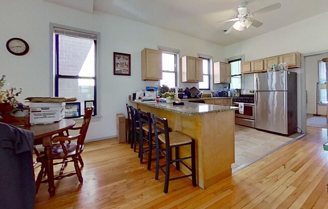Lincoln Park 3 Bed/2 Bath Duplex + In unit Wash/Dryer