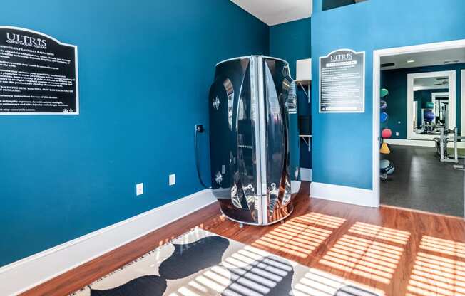 Tanning Booth  at Ultris Courthouse Square Apartment Homes in Stafford, Virginia, VA