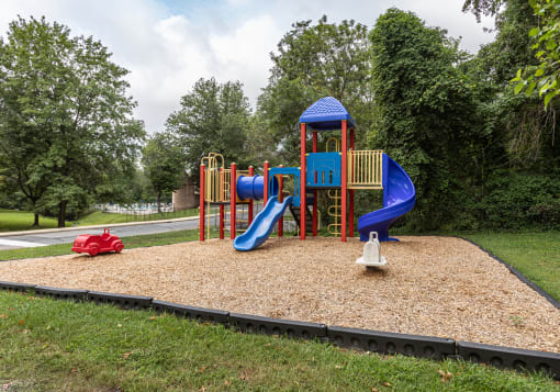 New playground at Brittany Apartments, Baltimore