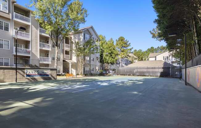 Sports Court area  at Park Summit Apartments in Decatur, GA 30033
