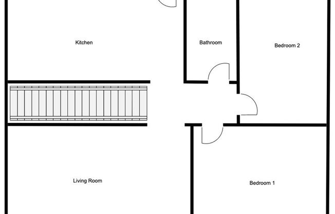 2 beds, 1 bath, 904 sqft, $1,200