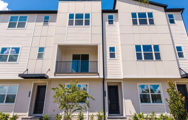 Modern 3-Bedroom 3.5-Bath Townhome with EV Charger, Smart Home Features, 2-Car Garage & Resort-Style Amenities in Lake Nona!