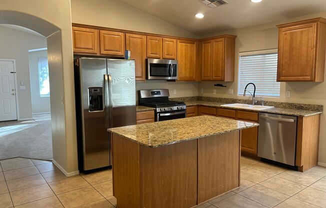 Spacious 4-bedroom, 2-bathroom single story home located in the desirable Dove Mountain Community