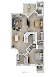 2 beds, 2 baths, 1,110 sqft, $2,175