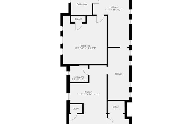 2 beds, 2 baths, 1,400 sqft, $2,000, Unit 3