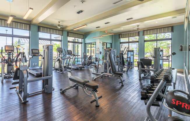 Nona Park Village Apartments - 24-hour fitness center