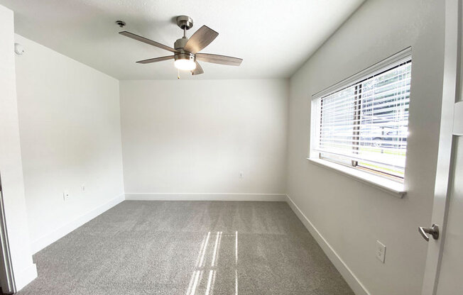 Large Bedroom with Plush Carpeting at Green Ridge Apartments in Grand Rapids, MI