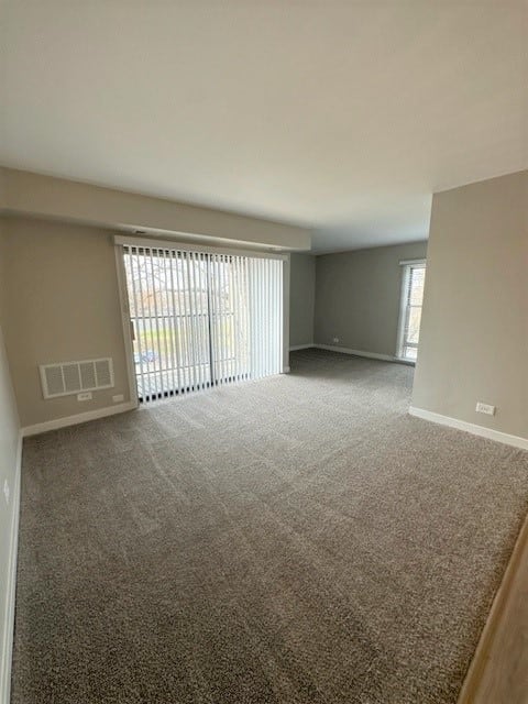 Spacious Living Room With Attached Den