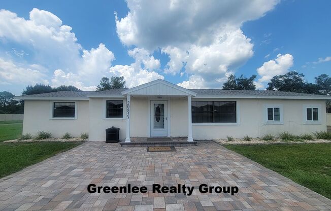 Spacious 3-Bedroom Pool Home on 2 acres and on a lake!