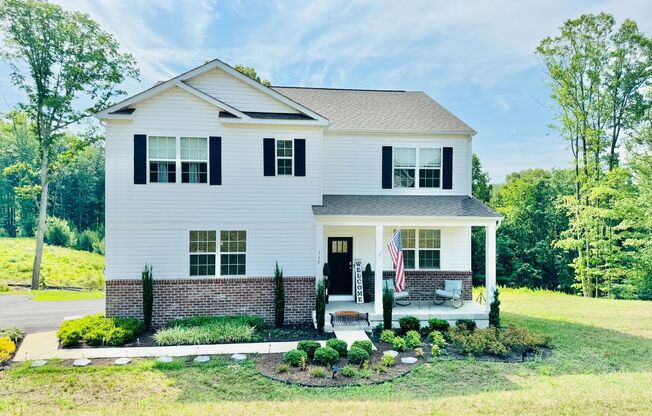 CLOSE TO QUANTICO - IMMACULATE COZY NEW HOME ON ACREAGE