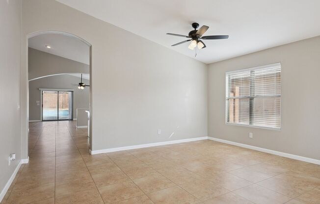 Very nice single level home with 4 bedrooms and 2 baths!