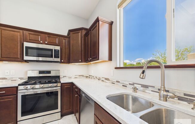 Bright & Airy | Spacious Kitchen, A/C & Garage | Quiet Central Location