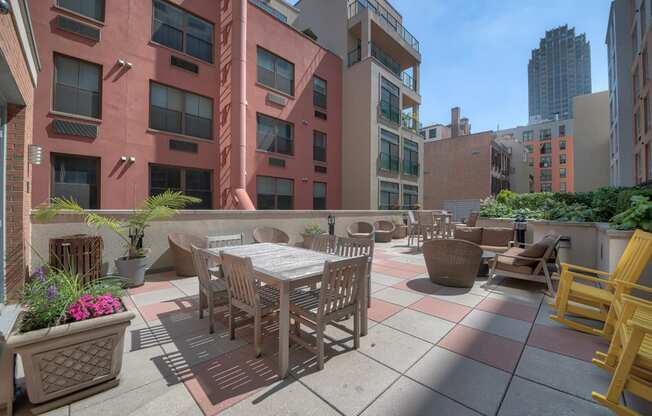 Third Floor, Landscaped Terrace at Warren at York by Windsor, Jersey City, New Jersey