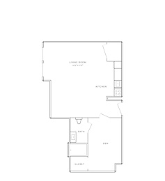 Studio, 1 bath, 367 sqft, $1,678