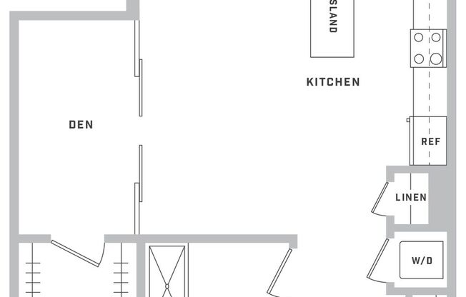 Studio, 1 bath, 600 sqft, $2,295, Unit 26-532