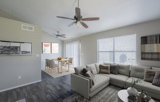 Spacious Two Bedroom Townhome with Private Patio!