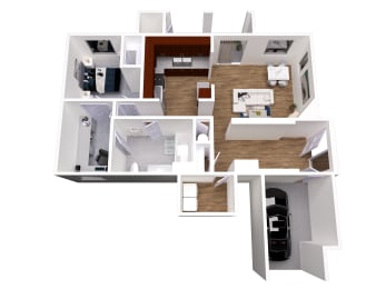 1 bed, 1 bath, 1,006 sqft, $1,695