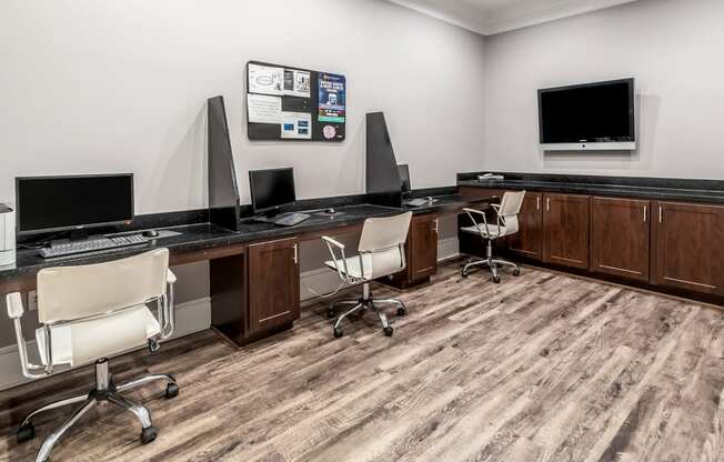 Business Center at Ultris Courthouse Square Apartment Homes in Stafford, Virginia, VA