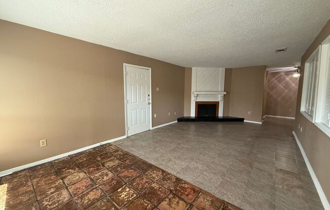 First floor unit with open floor plan!