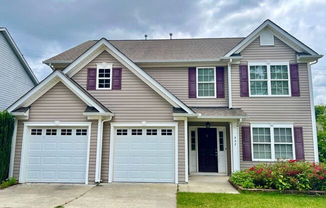 4 Bed | 3 Bath House with Fenced Yard in Wake Forest