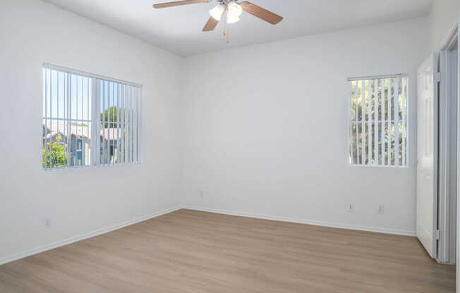 Bedroom with Hard Surface Flooring