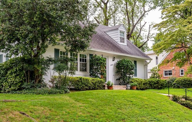 MUST SEE! Cozy Corner Cape in Chevy Chase is Move-in Ready!