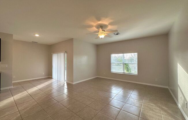 Modern & Spacious 3 Bed + Den, 2 Bath with 2 Car Garage Available Now in Punta Gorda