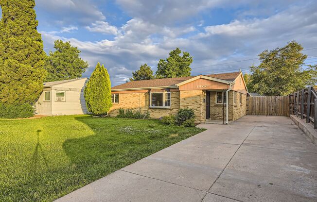 Spacious Home w/Large Backyard Only Blocks Away from Ruby Hill Park!