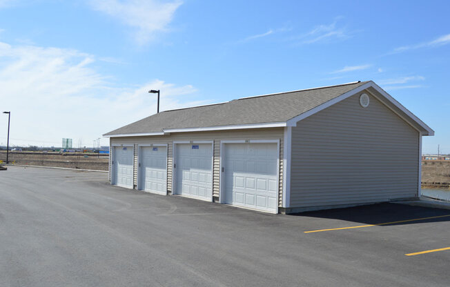 Garages with Remote Openers Available at Stoney Pointe Apartment Homes, Wichita, 67226