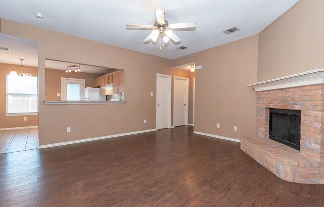 Spacious Three Bedroom Home!!