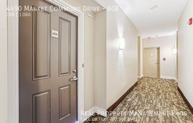 4490 MARKET COMMONS DR. # 607