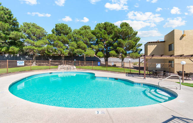 Pool at Copper Ridge Apartments in Kingman Arizona